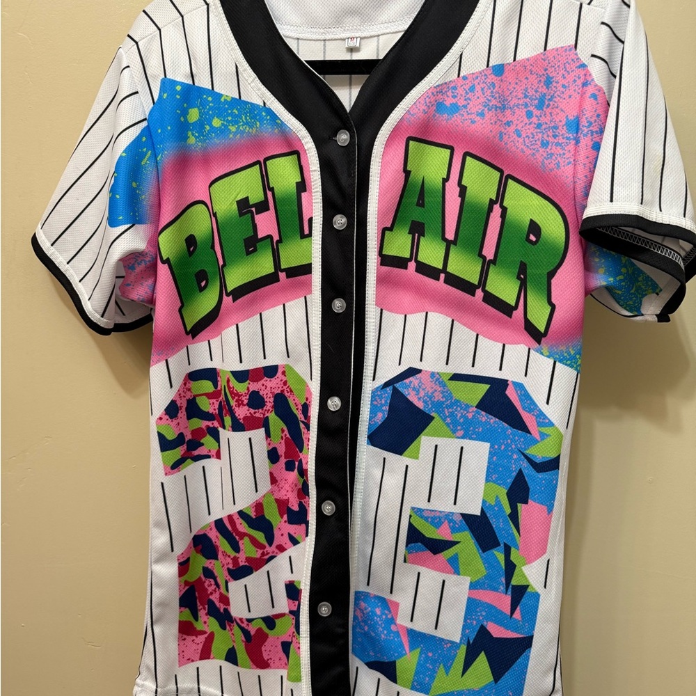 Colorful Baseball Jersey